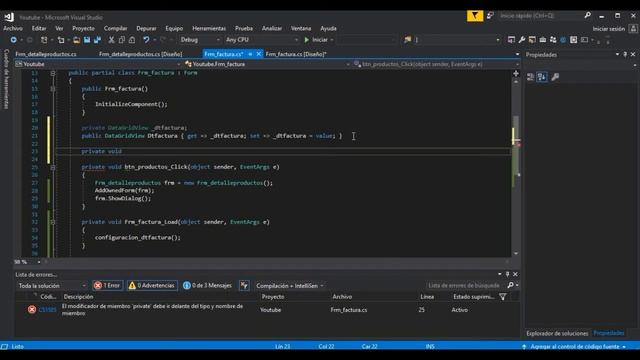 C# - Datagridview-pasar datos entre datagridview en form diferentes--paso a paso==video No. (03) смотреть онлайн