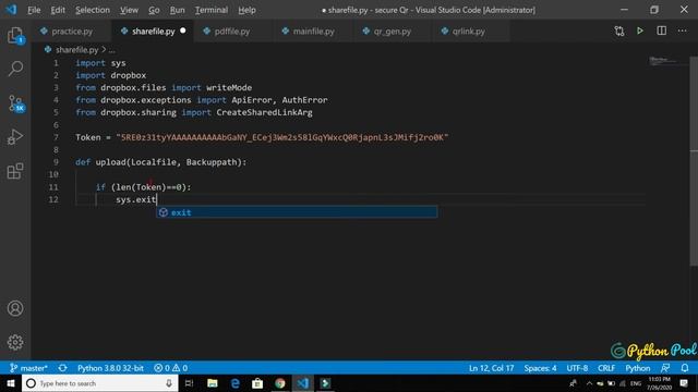 PASSWORD PROTECTED [SECURED] QR CODE GENERATOR GUI USING PYTHON PART[2/2] смотреть онлайн