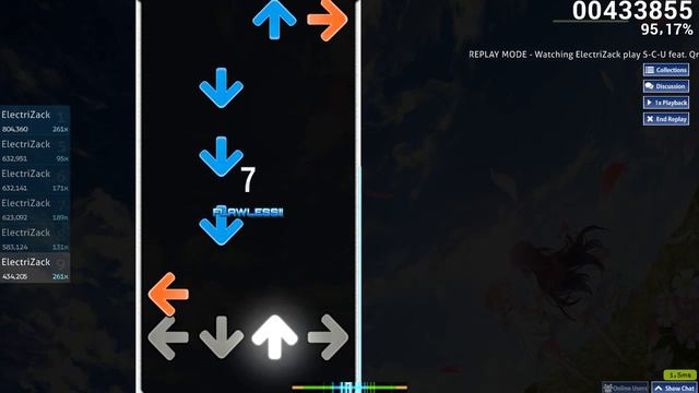 o!mania | S-C-U feat. Qrispy Joybox - anemone [4K Another] | 3.79* 95,43% S Rank смотреть онлайн