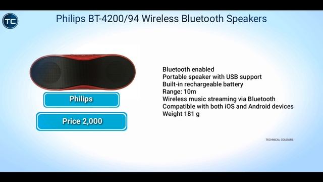 Top 5 Best Portable Wireless Bluetooth Speakers Under 2000 In India смотреть онлайн