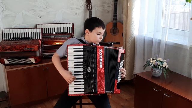 Парфенов Михаил, 9 лет, соло, народные инструменты, аккордеон, г. Новоалександровск, Березлева Е.В смотреть онлайн