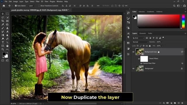 Dreamy Glow Effect - Best Photoshop Tutorial | Aesthetic Edit смотреть онлайн