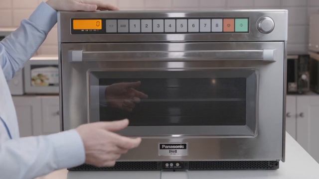 03 Tutoriel Panasonic Four micro-ondes professionnel NE 1880, Programmer le four смотреть онлайн