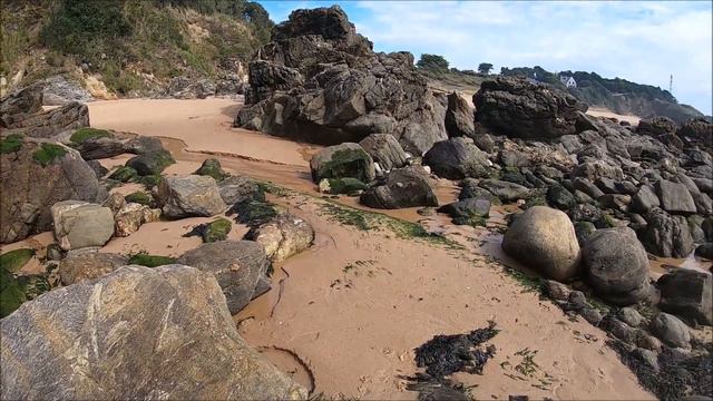 Франция побережье Северо-Атлантического океана бискальского залива . смотреть онлайн