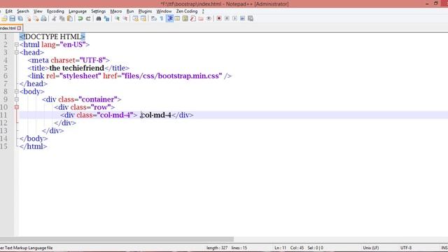 Bootstrap Tutorial Part-5 Grid System in Hindi/Urdu(part 2) смотреть онлайн