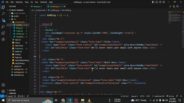 React Firebase Full Stack project In Hindi || Complete React Firebase Project смотреть онлайн