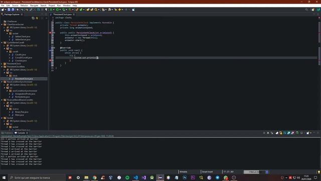 Persistent Clock Console Java Program - Tutorial #9 смотреть онлайн