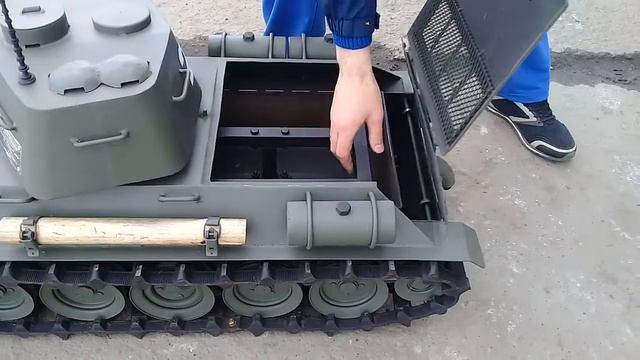 Делал на заказ танк мангал Т-34 смотреть онлайн