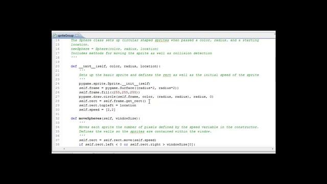 Pygame Sprite Groups смотреть онлайн