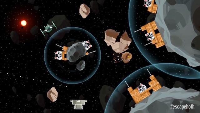 Angry Birds Star Wars Escape from Hoth gameplay Out Now смотреть онлайн