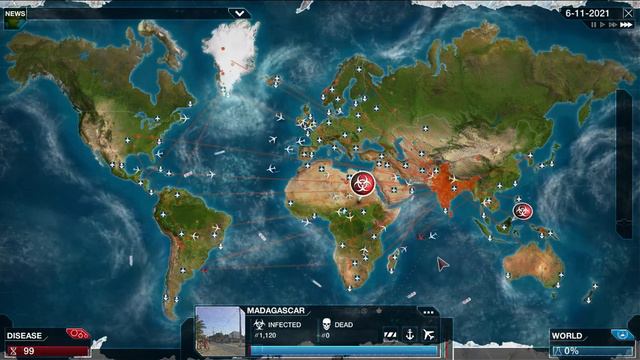 Plague Inc: Evolved | Mega Brutal Neurax Worm смотреть онлайн