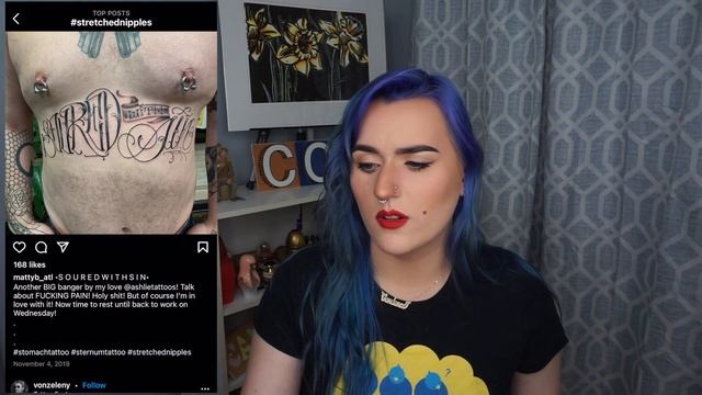 Stretched Nipple Piercings?! WHY? | Positive Piercing IG Reaction Pt.5 | смотреть онлайн