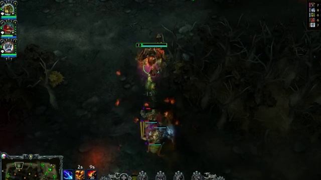 Heroes of Newerth(HON) - Ходим по лесу и фармим голду смотреть онлайн