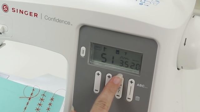 SINGER® CONFIDENCE™ 7640 Sewing Machine - Selecting a Stitch смотреть онлайн