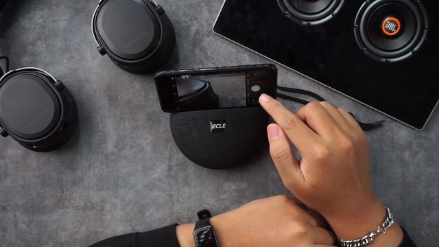 Speaker ada Stand hp nya ! Review ECLE BSE-1602 Bluetooth Speaker Magnetic Circular TERMURAH смотреть онлайн