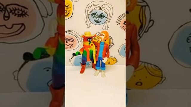 Мультик "КОНТАКТ" из пластилина / анимация из пластилина смотреть онлайн