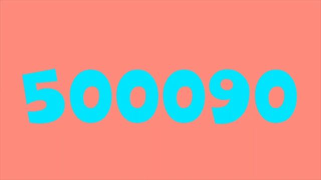 Colorful Numbers 1 to 1 Million! смотреть онлайн