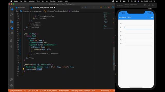 Google's Flutter Tutorial - Dynamic Forms & Accessing Data from Dynamic Forms. - Flutter смотреть онлайн