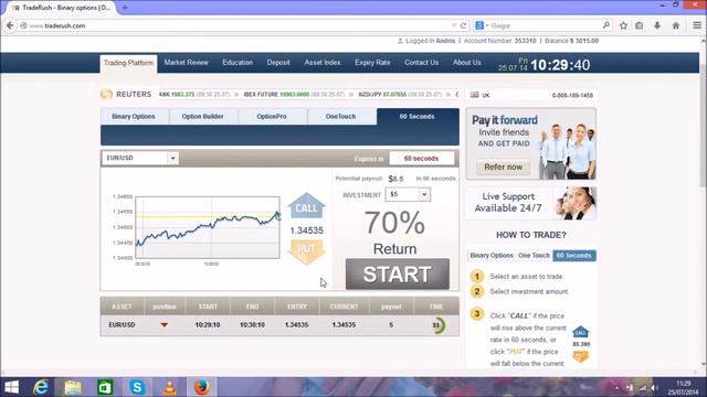 бинарные опционы 60 секунд стратегия .От 2000$ в Неделю смотреть онлайн