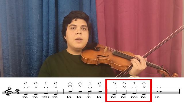 Canciones fáciles para violín Nivel 0 Parte 1 La Danza del Violín (la canción más fácil para violín смотреть онлайн