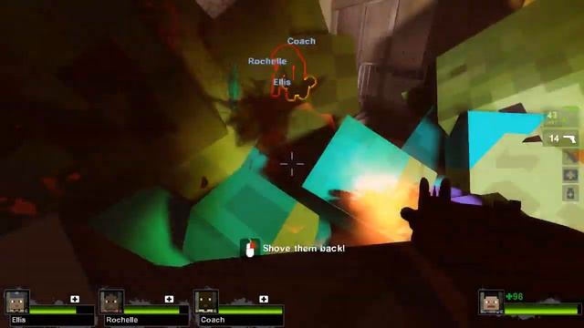 Left 4 MineCraft Zombies