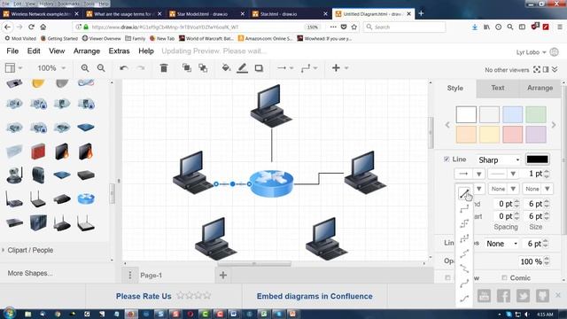 Drawing Network Models in Draw io смотреть онлайн