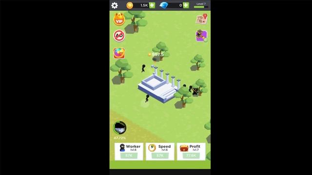 Idle Empire - Save The Stickman & Building Game (Early Access) (Gameplay Android) смотреть онлайн