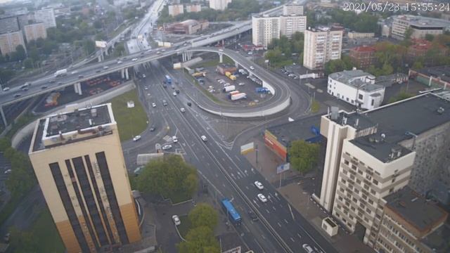 Москва - Нижегородская улица - веб камера 23.05.2020 12:56