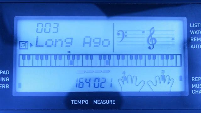 Long Long Ago | Casio Demo Songs 3 смотреть онлайн