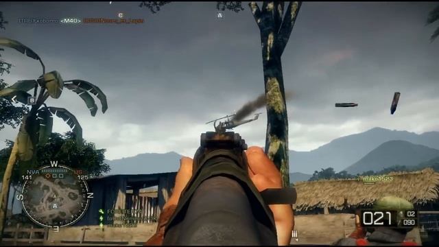 Battlefield: Bad Company 2 Vietnam. - Phu Bai Valley. [Conquest] [PS3] [HD] [Gameplay #024] смотреть онлайн