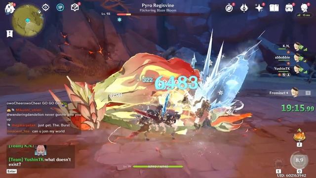 I Shattered Reality with 4 Freminets | Genshin Impact смотреть онлайн