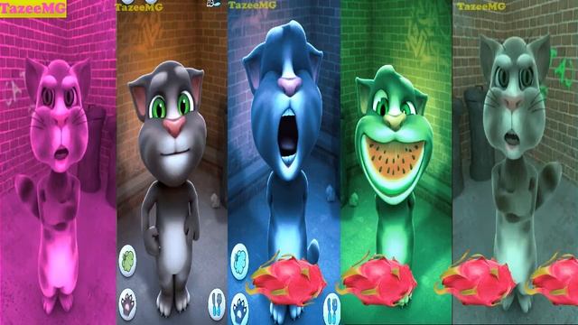 Old Talking Tom VS New Talking Tom Cat - Funny Colors Reaction Android Gameplay смотреть онлайн