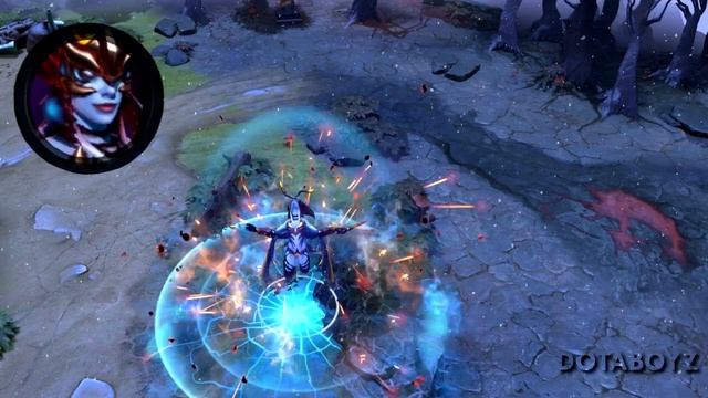 Dota 2: Store - Queen Of Pain - Swarm Of The Killer Queen + ARCANA смотреть онлайн