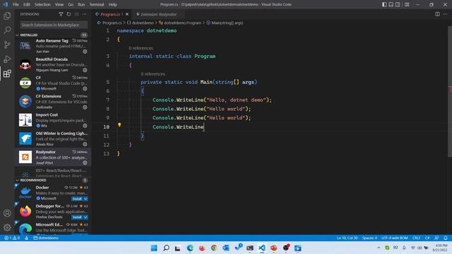 How to setup Visual Studio Code for Dotnet development смотреть онлайн