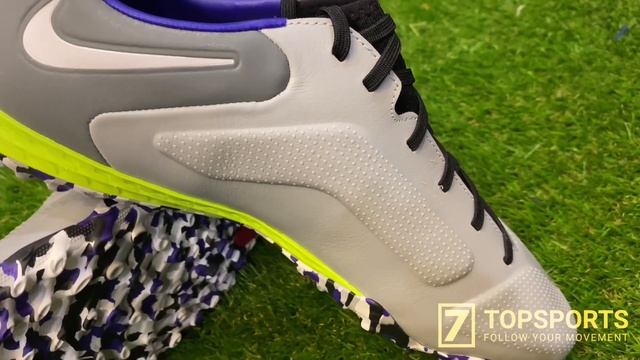 Nike Tiempo React Legend IX Pro TF – Light Smoked Grey/White/Volt DA1192 017 смотреть онлайн