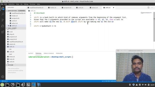 shell scripting tutorial in hindi part#38 | #shift in bash shell | #shift in shell scripting смотреть онлайн