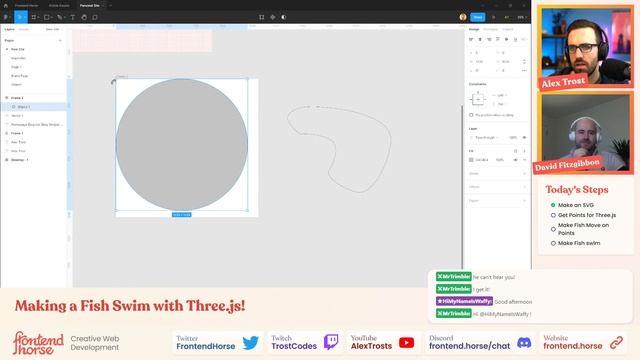 Three.js Animation - Making a Fish Swim w/ David Fitzgibbon смотреть онлайн
