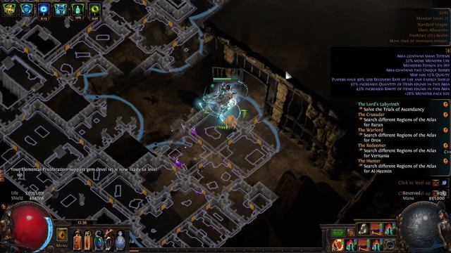 POE 3.9 - COC ice nova Assasin - low budget build смотреть онлайн