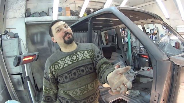 Возвращение старого друга Часть 2 Красим кузов коброй смотреть онлайн