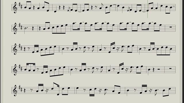 Phil Collins - In The Air Tonight (Sheet music & Backing track Sax Alto ) Vintage Culture remix смотреть онлайн