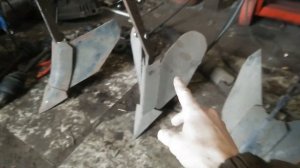 Окучник на самодельный минитрактор! Размышления!)