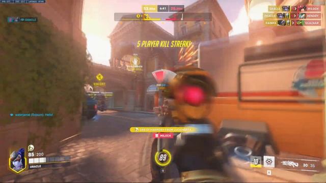 This is what 280hz did to my AIM in overwatch смотреть онлайн