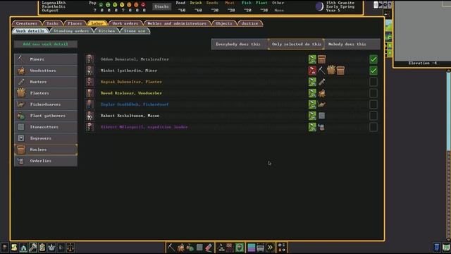 RNG Dwarf Fortress Tutorial: Labors смотреть онлайн