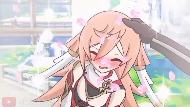 [1 HOUR LOOP] Aether Headpats Yanfei! (Genshin Impact Fan Animation)