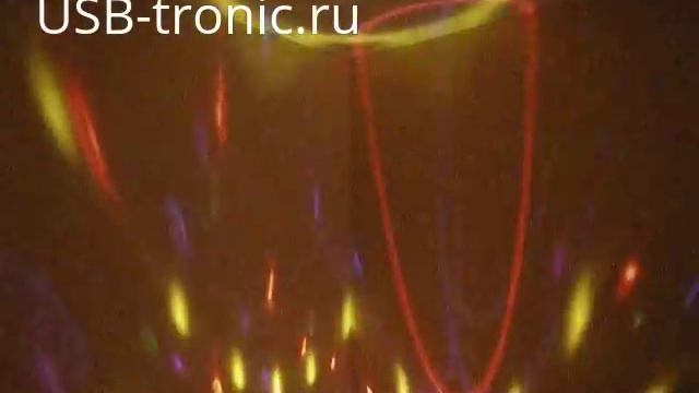 Диско-шар Bluetooth и USB смотреть онлайн