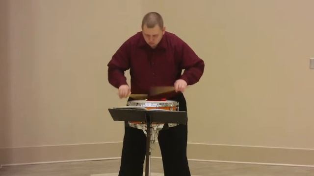 #11 from Twelve Etudes for Snare Drum by Jacques Delecluse смотреть онлайн