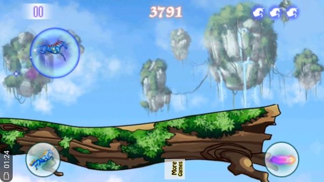 Magical unicorn Dash game play | Unicorn game play | смотреть онлайн