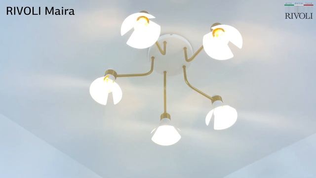 Люстра Rivoli Maira 7054-735 5 х Е14 40 Вт смотреть онлайн