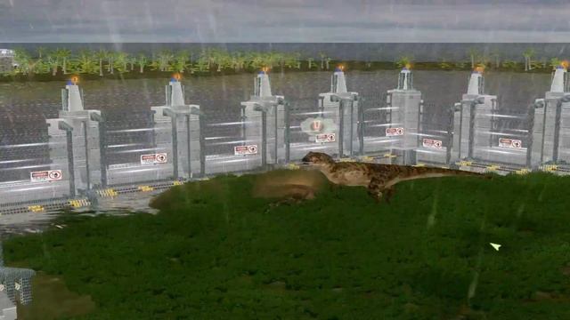 Dinosaur Battles - Allosaurus Vs Acrocanthosaurus | Jurassic Park : Operation Genesis смотреть онлайн