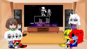 UNDERTALE (and me) react to "UT: [Call of the void]" | Warnings in description | Gacha Reaction